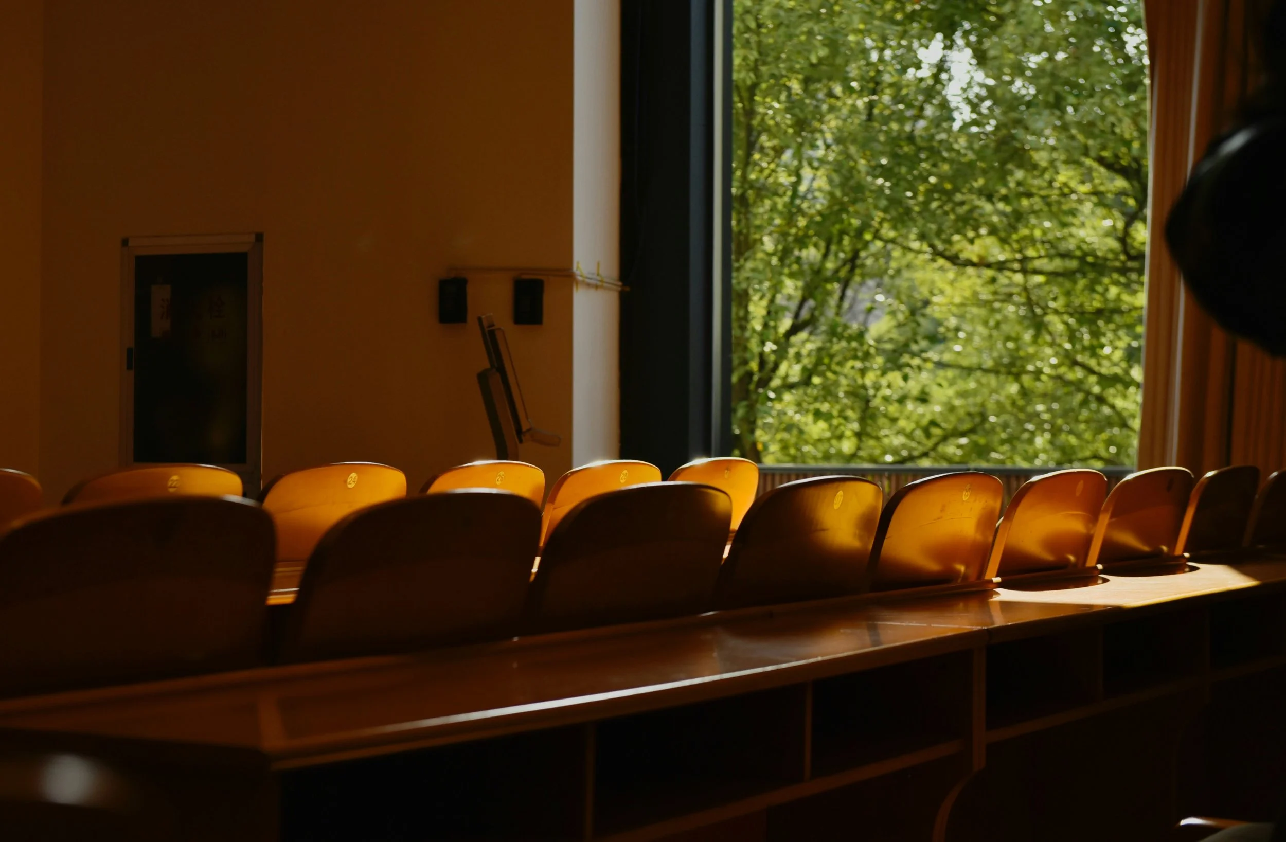 Criminal defense courtroom