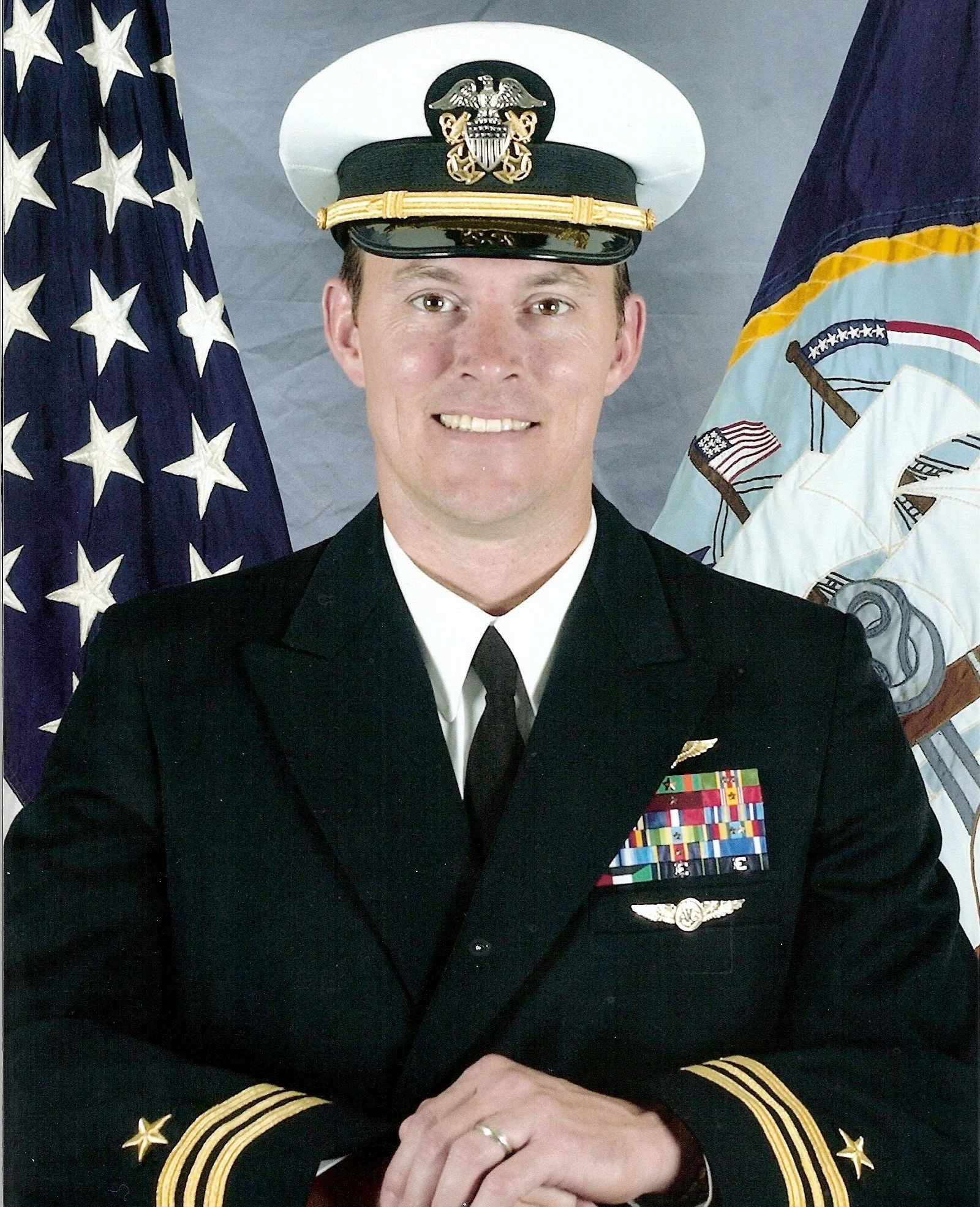 John Holzbaur, retired Naval flight officer